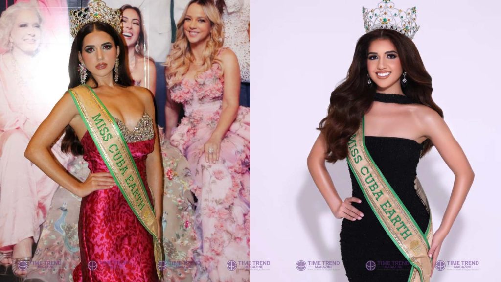 Stephany Diaz the Queen of Miss Earth Cuba 2024, Time Trend Magazine.